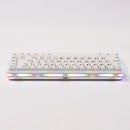 MonsGeek Verve 68 HE Wired RGB Magnetic Keyboard (Misty White) (Akko Flash Magnetic Switch)