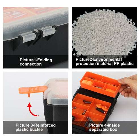 Jakemy Multipurpose Components Storage Box