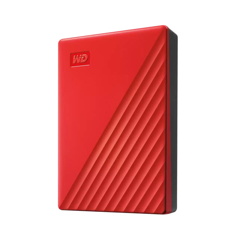 WD My Passport External Hard Drive USB 3.2 Gen 1 5TB (Red)