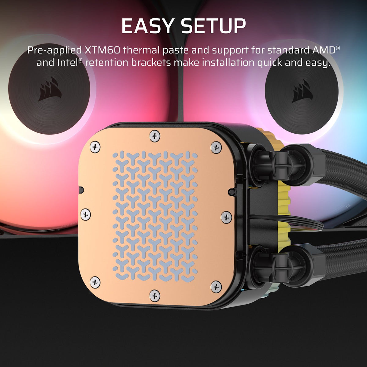 Corsair Nautilus II 360 RS ARGB Performance 360mm Liquid CPU Cooler