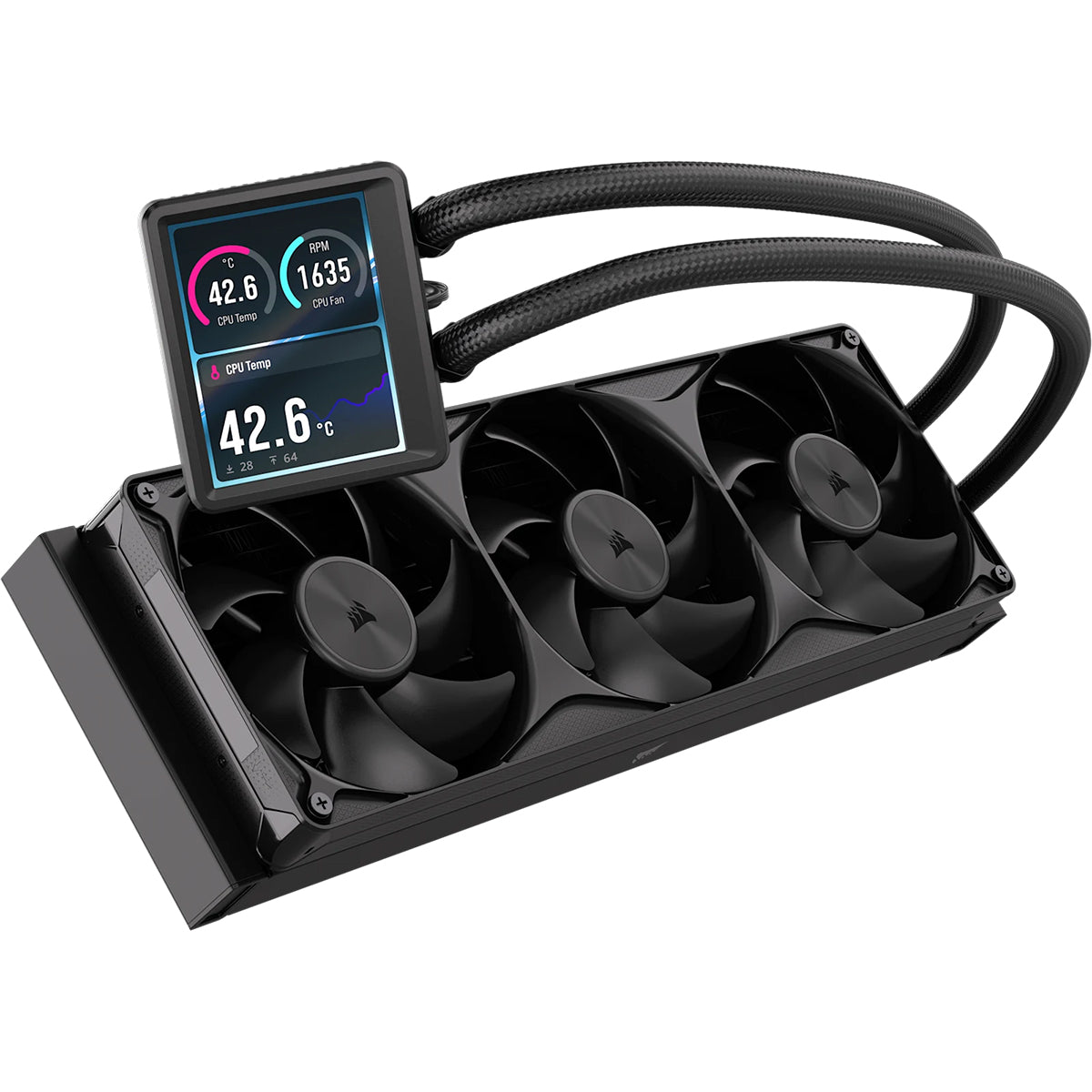 Corsair Nautilus II 360 RS Performance LCD 360mm Liquid CPU Cooler