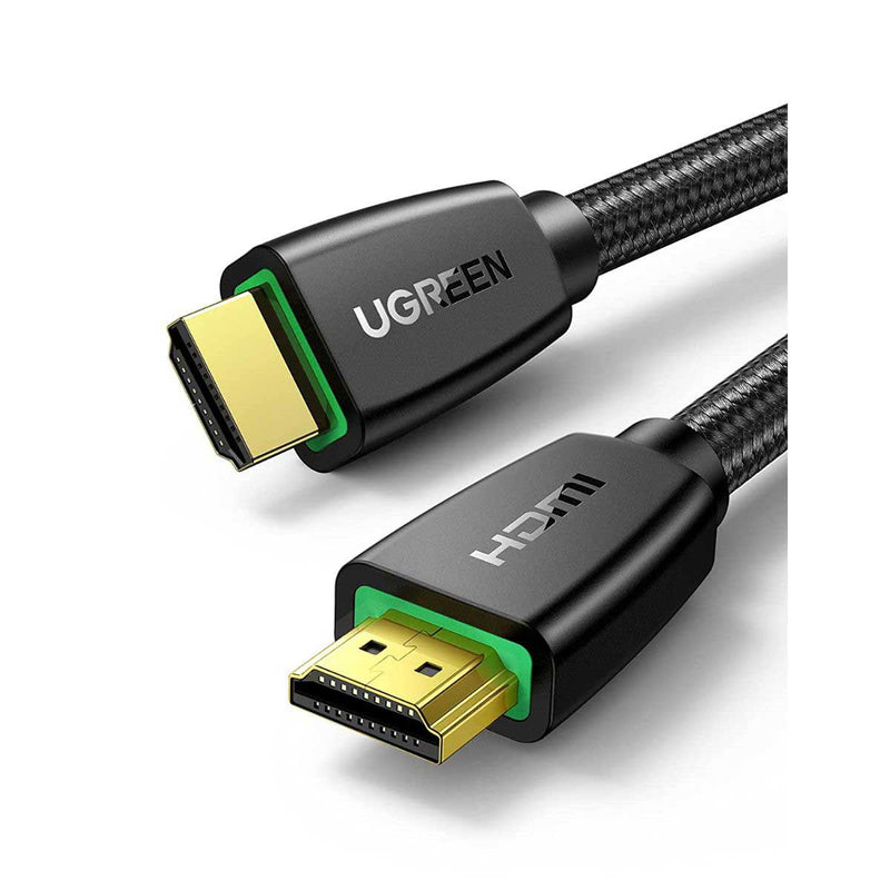 UGreen HDMI Male To Male Braid Cable - 2m (Black) (HD118/40410)