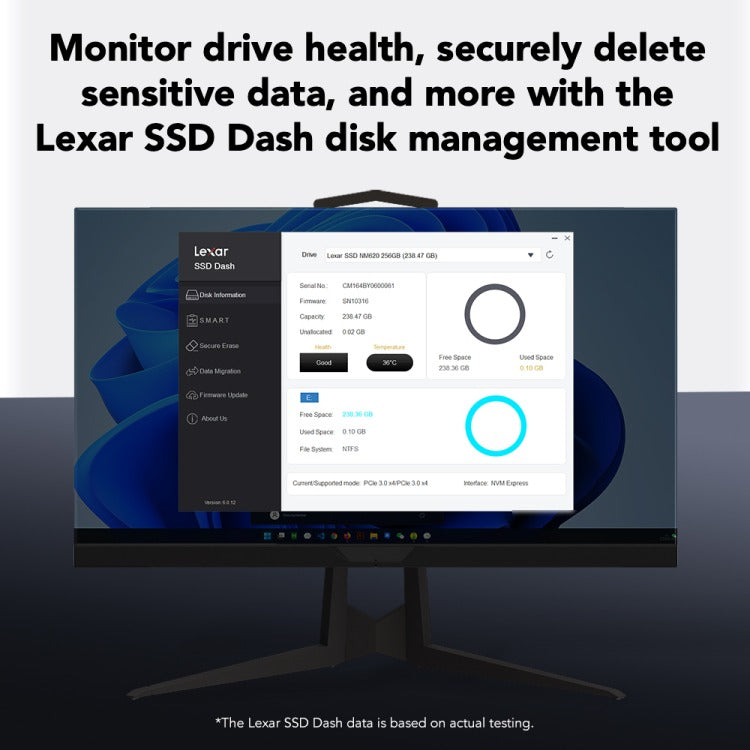 Lexar NM610 PRO M.2 2280 3300MB/s Read PCIe Gen3x4 NVMe SSD | DataBlitz