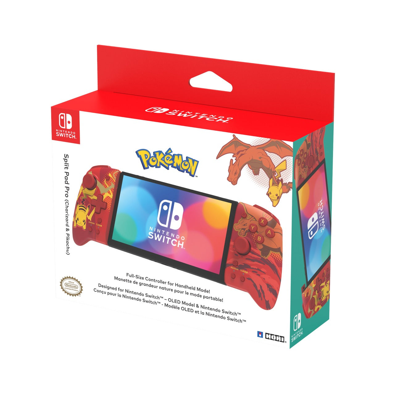 NSW Hori Split Pad PRO (Lucario & Pikachu) (NSW-414A)