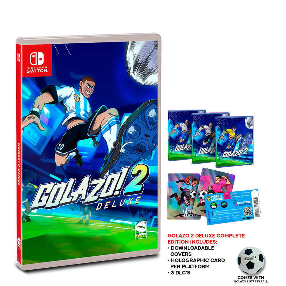 Nintendo Switch Golazo 2 Deluxe Complete Edition | DataBlitz