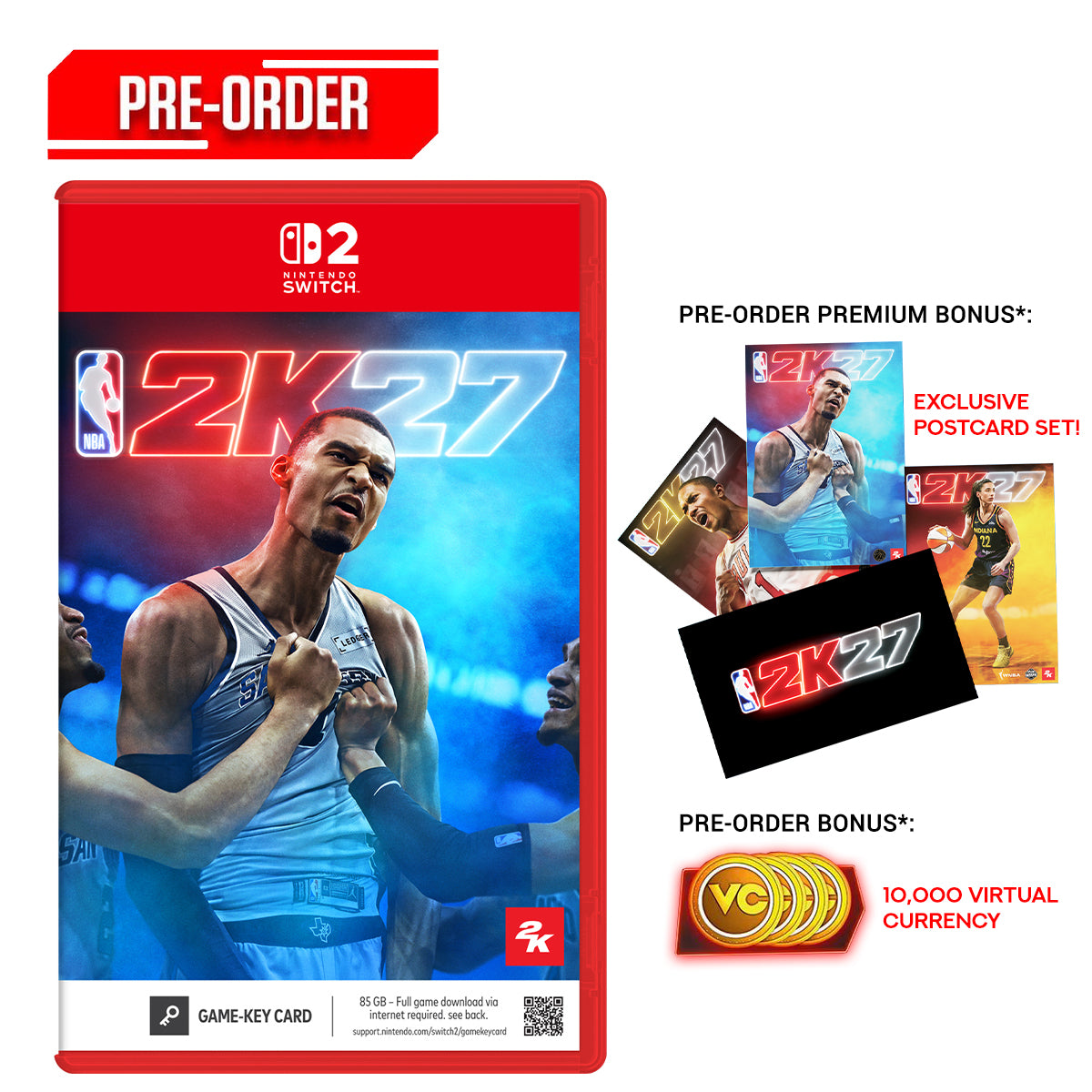 Nintendo Switch 2 NBA 2K27 Pre-Order Downpayment