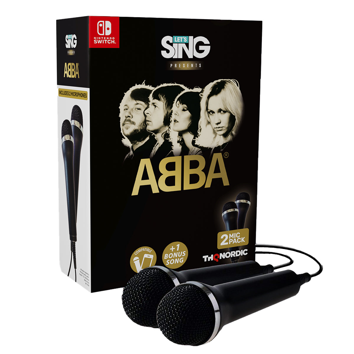 Nintendo Switch Lets Sing ABBA 2 Mic Bundle (2027 Edition)