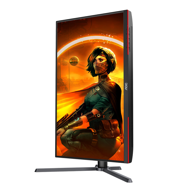 AOC Agon Q27G3XMN 27" QHD (2560x1440) 180Hz 1ms (GtG) AMD FreeSync Premium Pro Mini LED VA Gaming Monitor (Black/Red)