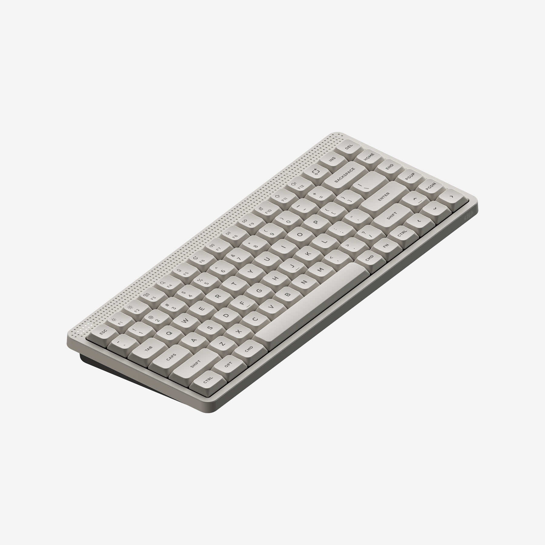 NuPhy Node75 Low-Profile Hot-Swappable 84-Key Tri-Mode Wireless Mechanical Keyboard