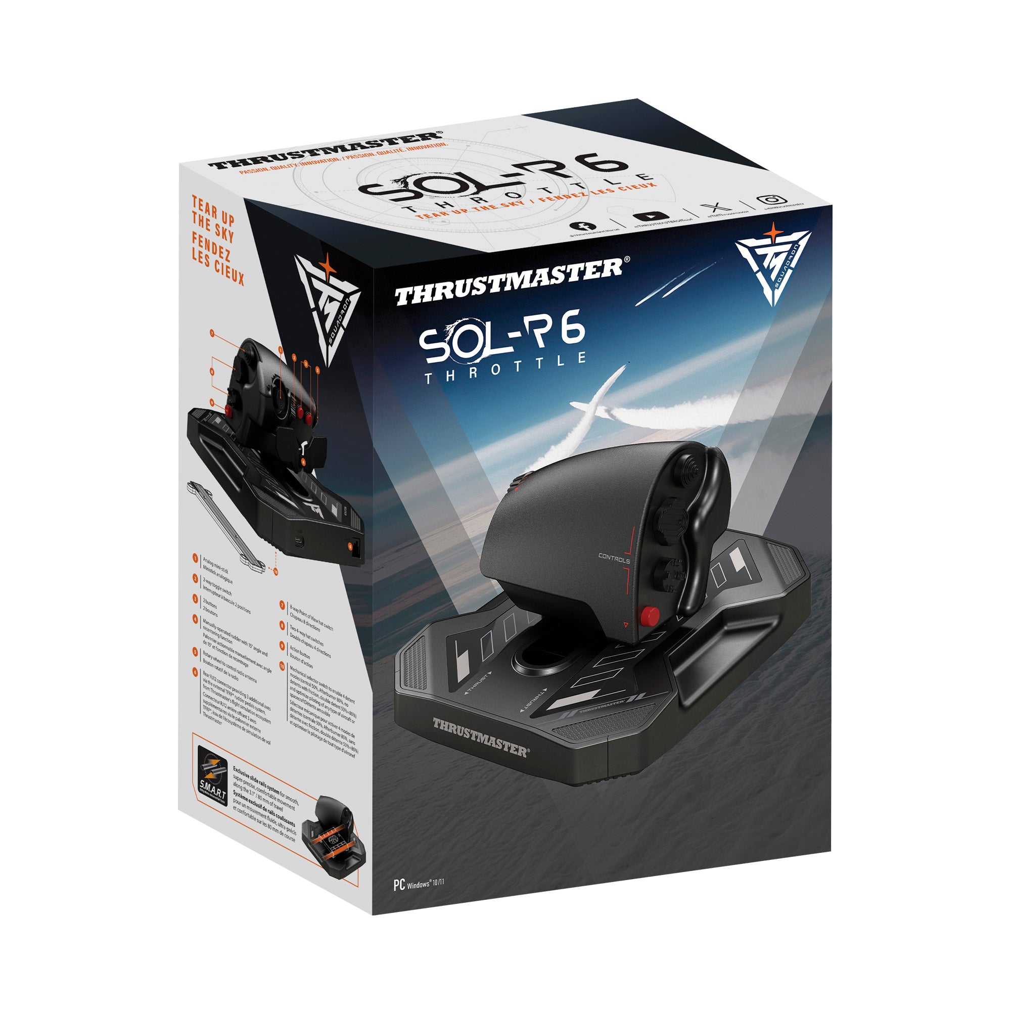 Thrustmaster Sol-R 6 Throttle for Windows 10/11 (2960950)