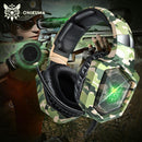 Onikuma K8 Gaming Headset With Mic And Noise Cancelling (Camou Green)