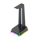 Onikuma ST-2 RGB Headphone Stand With USB Hub (Pink, Black)