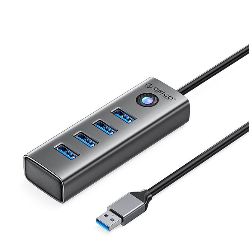 Orico 4 Portd USB 3.0 Hub Ultra-Slim Data USB Hub (PDD4U-U3) (Grey)