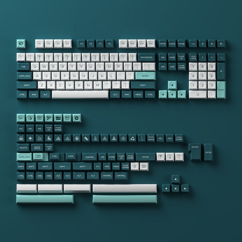 DataBlitz - Akko Herb Garden Keycaps Set OSA 187 Keys