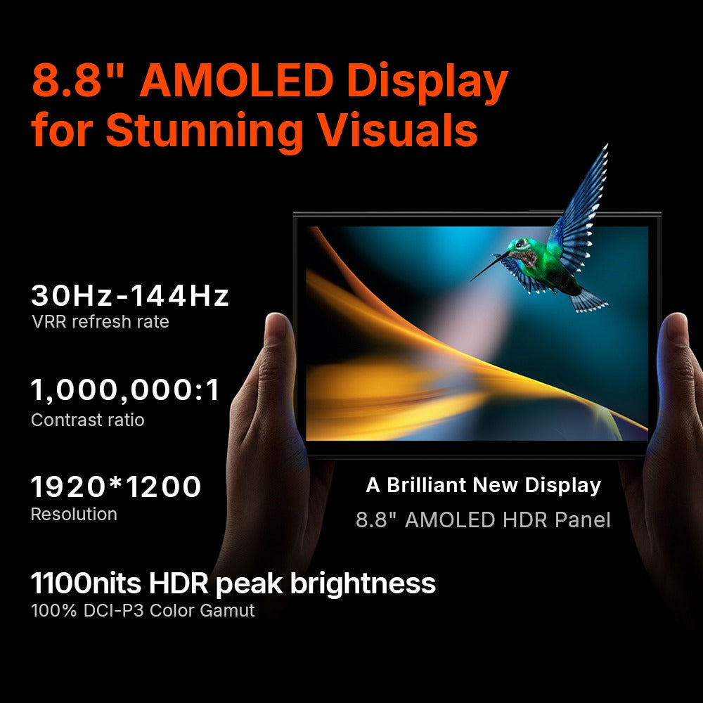 OneXPlayer 3 Intel Arc G3 Extreme 8.8" (1920X1200) AMOLED Display 144Hz Handheld Console