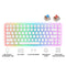 Onikuma G30 84-Key RGB Mechanical Keyboard (White)