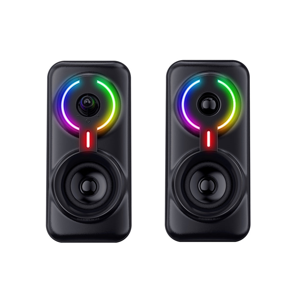 Onikuma L6 RGB Multimedia Gaming Speaker (Black) - DataBlitz
