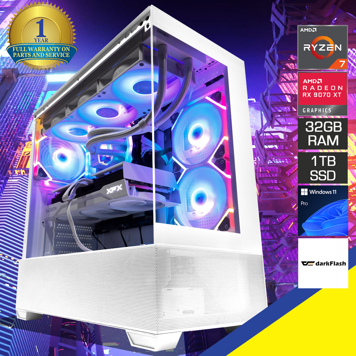 Optima DS900 Air White Desktop Gaming PC