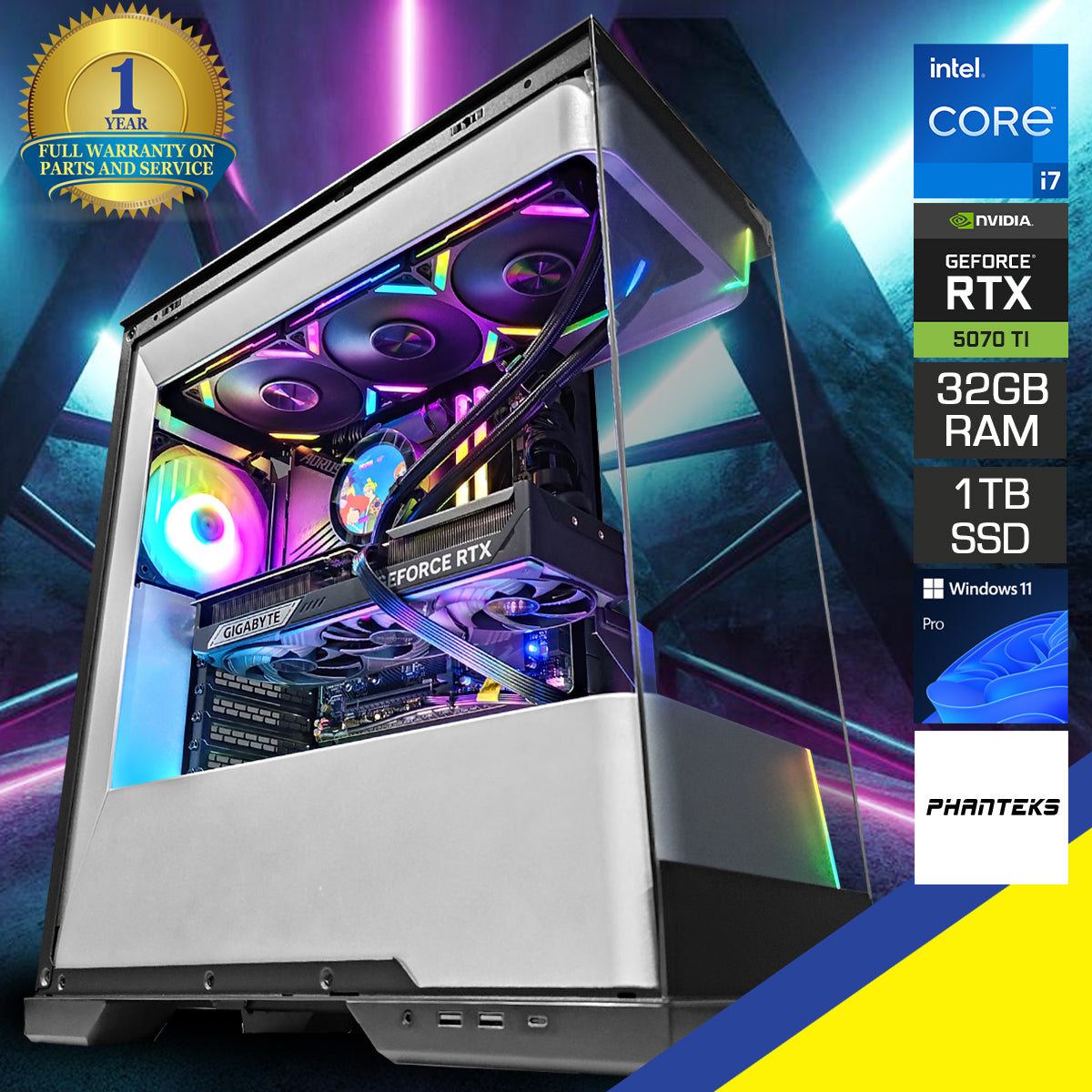 Optima Evolv S2 Black Desktop Gaming PC | DataBlitz