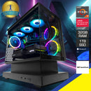Optima Floatron Black Desktop Gaming PC