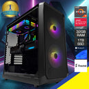 Optima Focus 2 Black Desktop Gaming PC