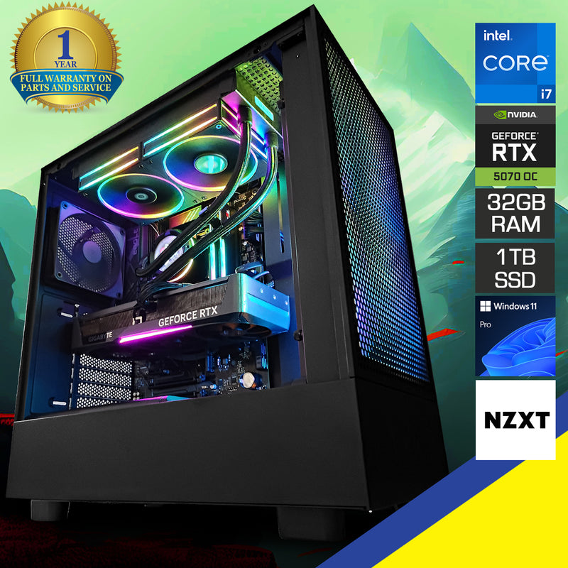 Optima H5 Flow Black Desktop Gaming PC | DataBlitz