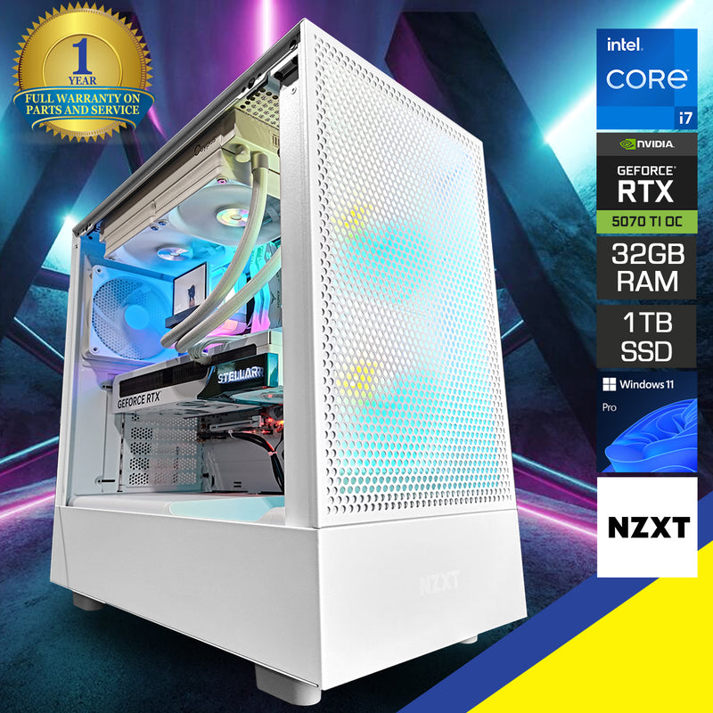 Optima H5 Flow White Desktop Gaming PC