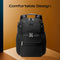 Promate Oracle-BP SecureStorage 15.6" Laptop Backpack with Multiple Compartments (Black)