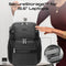 Promate Oracle-BP SecureStorage 15.6" Laptop Backpack with Multiple Compartments (Black)