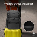 Promate Oracle-BP SecureStorage 15.6" Laptop Backpack with Multiple Compartments (Black)