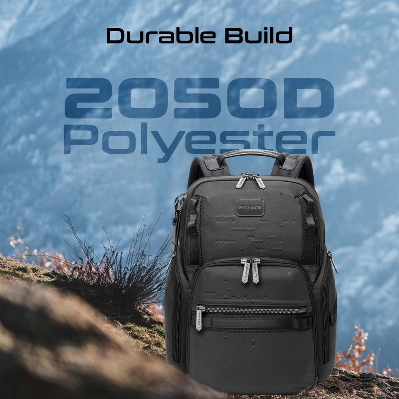 Promate Oracle-BP SecureStorage 15.6" Laptop Backpack with Multiple Compartments (Black)