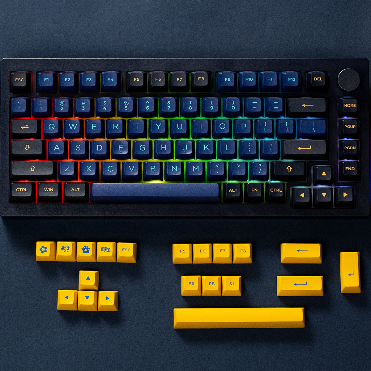 Akko Horizon 5075B Plus Multi-Mode RGB Hot-Swappable Mechanical Keyboard