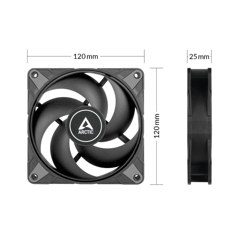 Arctic P12 Max 120mm High Speed PWM Single Fan