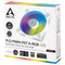 Arctic P12 Pro A-RGB Single Pack 120mm PWM Fan with Cable Splitter (White)