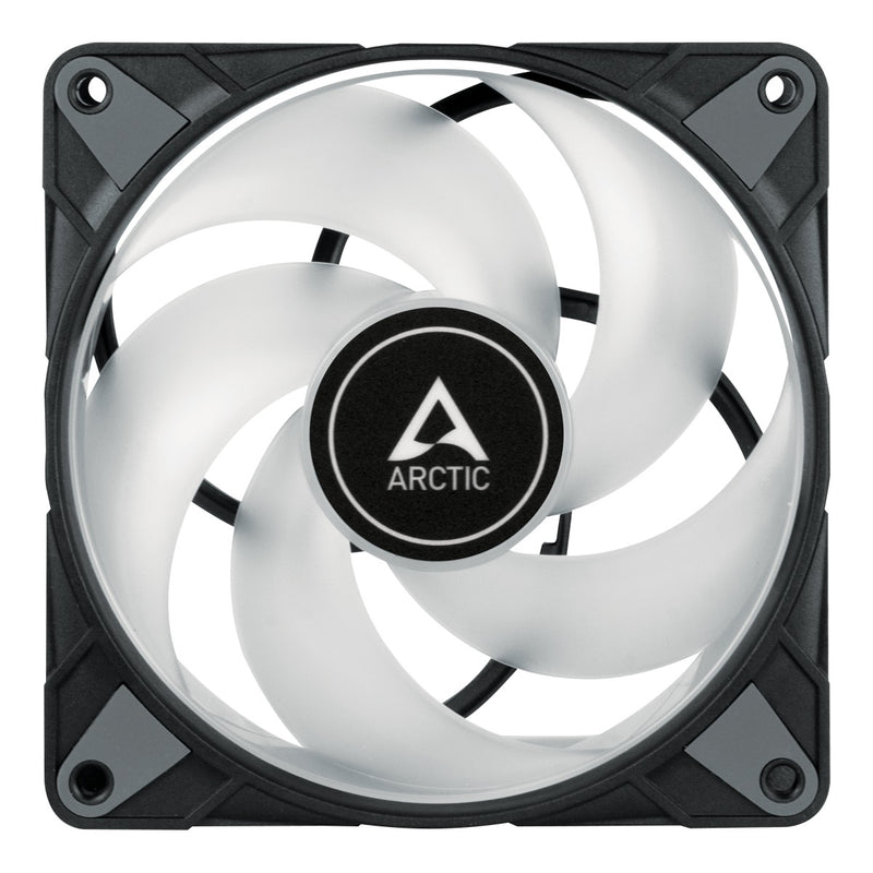 Arctic P12 PWM PST RGB 0dB Semi-Passive 120mm Single Fan with RGB