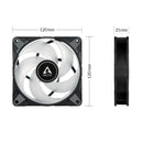 Arctic P12 PWM PST RGB 0dB Semi-Passive 120mm Single Fan with RGB