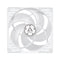 Arctic P12 PWM PST Pressure-Optimised 120mm Single Fan (White/Transparent) (ACFAN00132A)