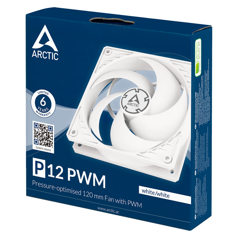 Arctic P12 PWM Pressure-Optimised 120mm Fan with PWM