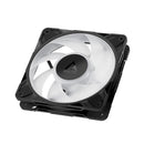 Arctic P12 Pro A-RGB 3-Pack 120mm PWM Fan with Cable Splitter (Black) (ACFAN00310A)