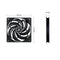 Arctic P12 Slim PWM PST | 120mm Low-Profile PWM Fan with Cable Splitter (Black) (3-Pack)