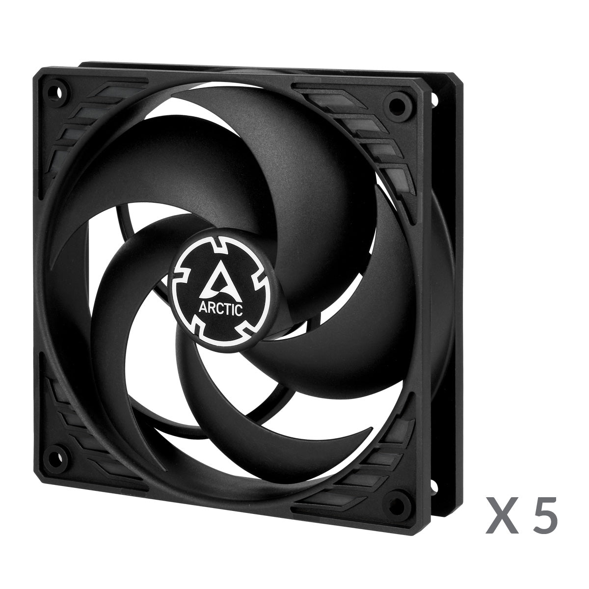 Arctic P12 120mm 5-Pack Fan (Black) (ACFAN00135A)