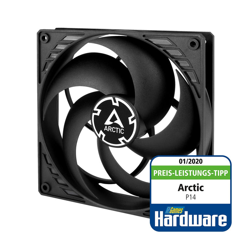 Arctic P14 Pressure-Optimised 140mm Single Fan (Black) (ACFAN00123A)