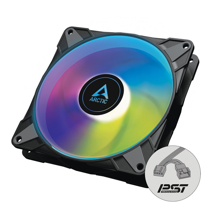 Arctic P14 PWM PST A-RGB Semi-Passive 140mm PWM Single Fan