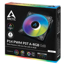 Arctic P14 PWM PST A-RGB Semi-Passive 140mm PWM Single Fan