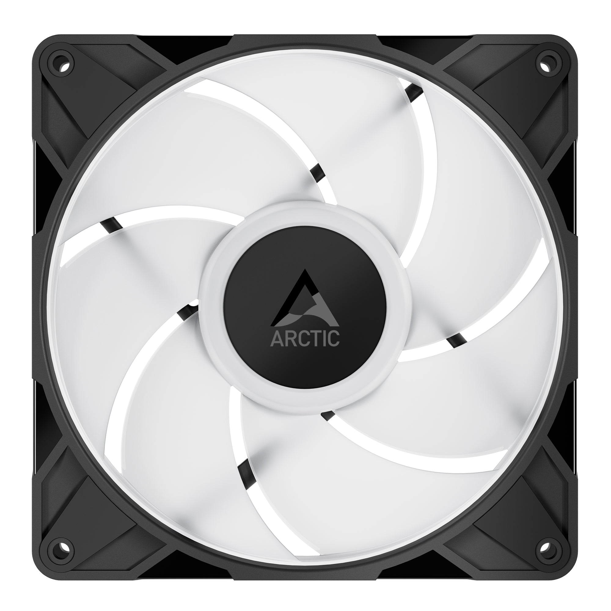 Arctic P14 Pro A-RGB 140 mm PWM 3-Pack Fan with Cable Splitter (Black, White)