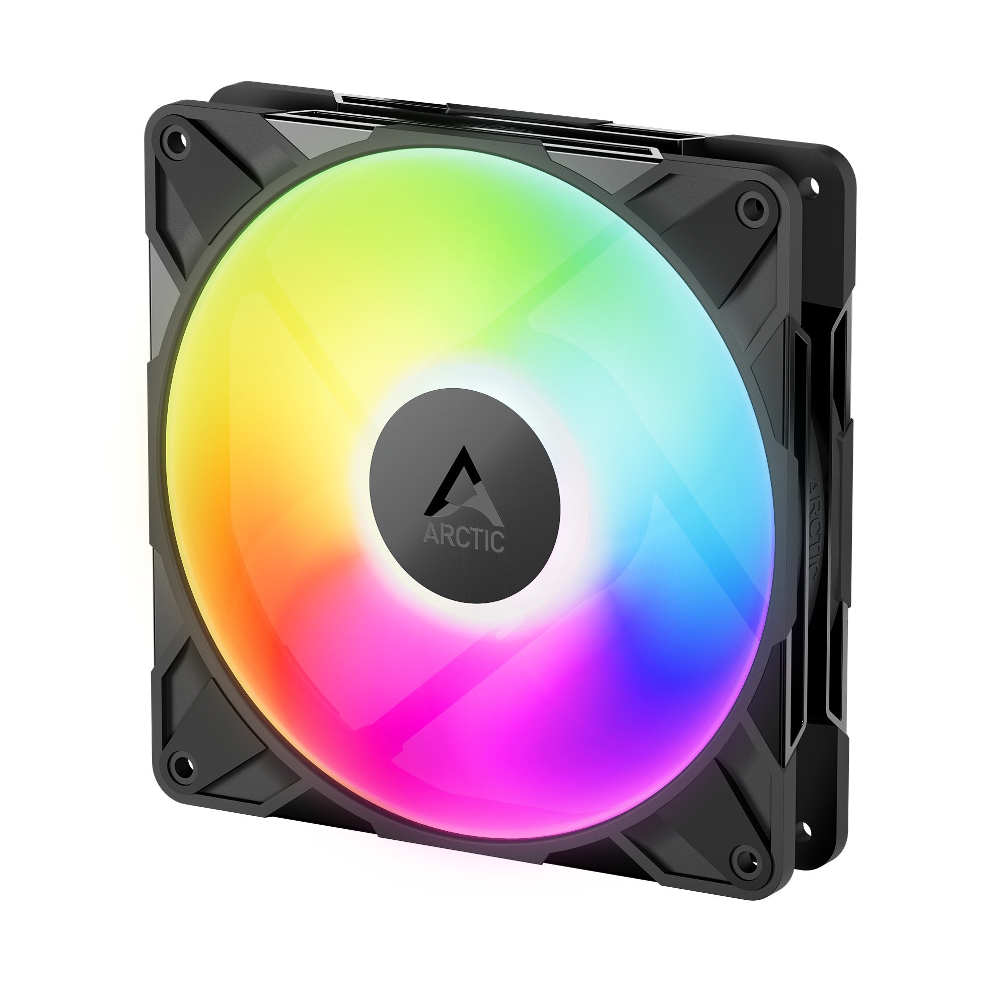 Arctic P14 Pro A-RGB 140 mm PWM 3-Pack Fan with Cable Splitter (Black, White)