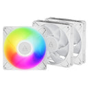 Arctic P14 Pro A-RGB 140 mm PWM 3-Pack Fan with Cable Splitter (Black, White)
