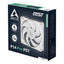 Arctic P14 Pro PST 140 mm PWM Single Fan with Cable Splitter (White)