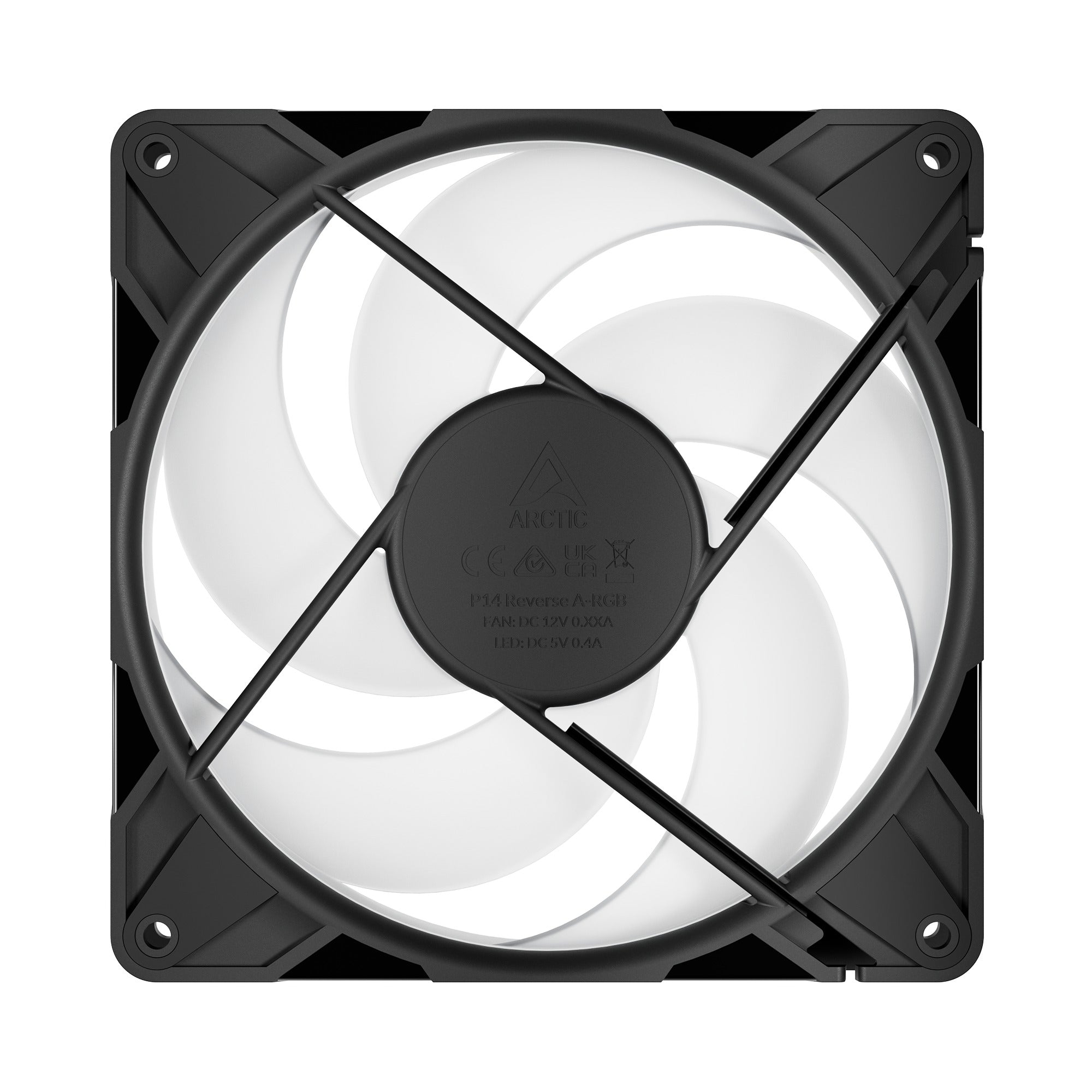 Arctic P14 Pro Reverse 140mm A-RGB PWM Single Fan with Cable Splitter