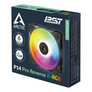 Arctic P14 Pro Reverse 140mm A-RGB PWM Single Fan with Cable Splitter (Black, White) (ACFAN00323A, ACFAN00324A)